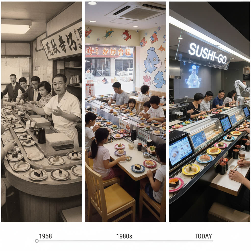 回転寿司の歴史
